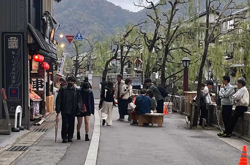 AI骨格推定による歩行者行動の評価手法